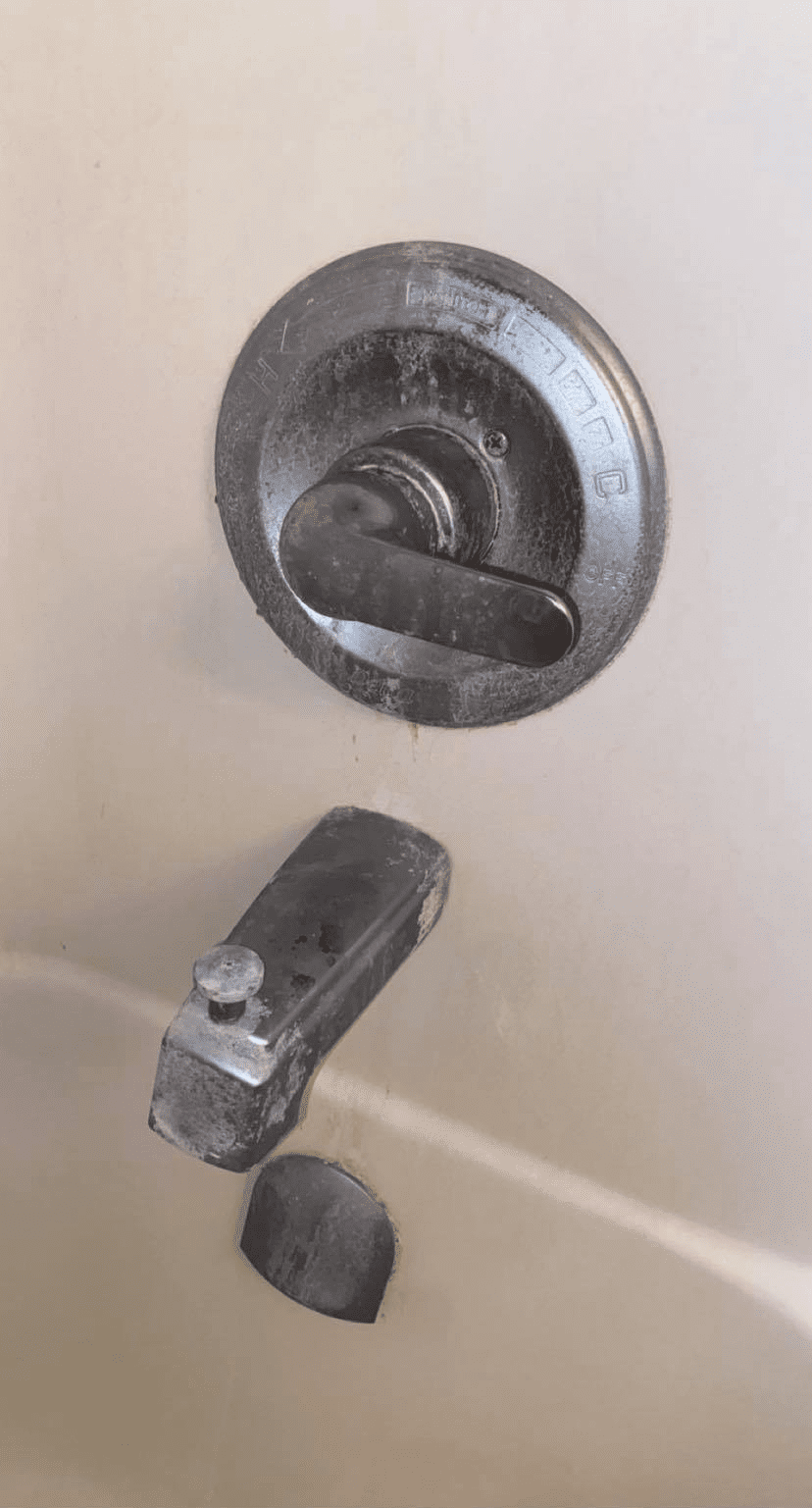 Tub Before